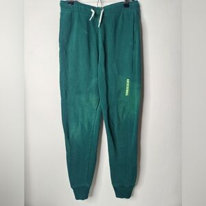Abercrombie Kids Green Joggers Size 11 / 12